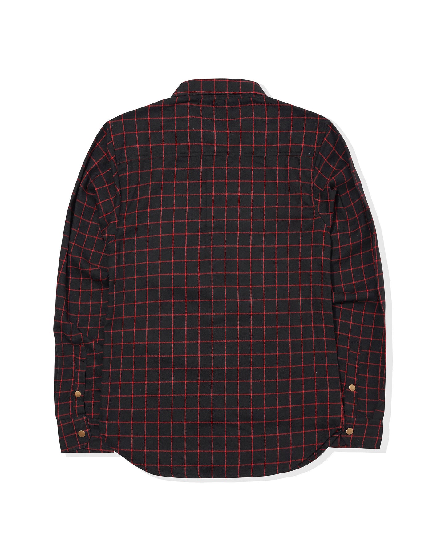 Black & Red Flannel Shirt