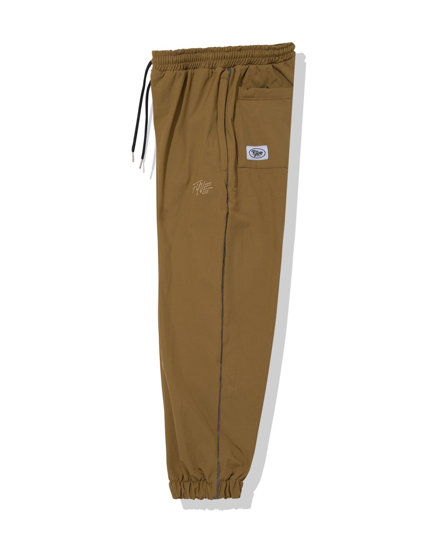 Brown Reflective Pants - Extra Baggy