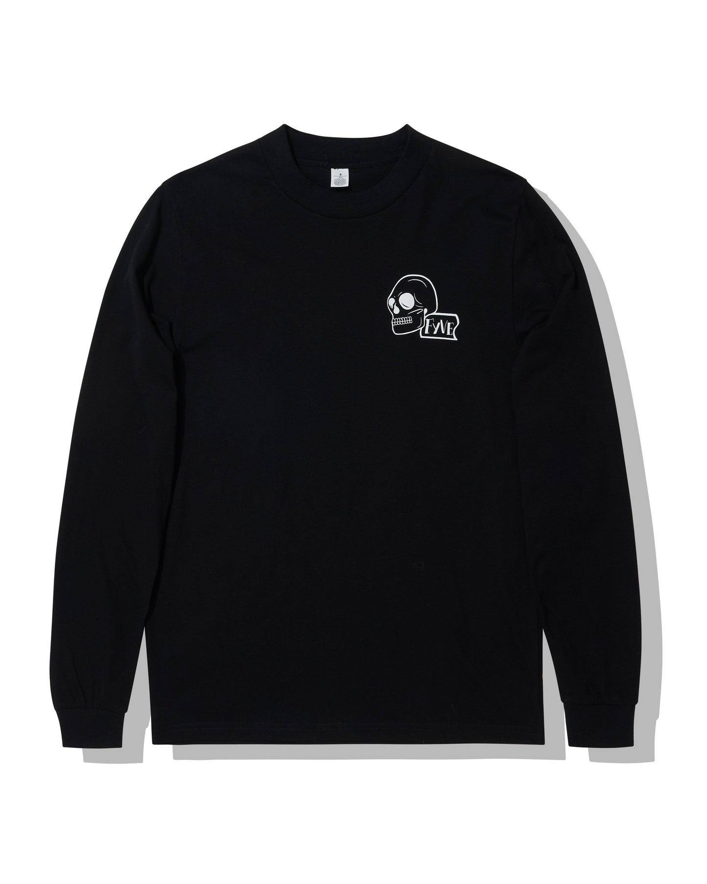 Black Skelly Long Sleeve Tee