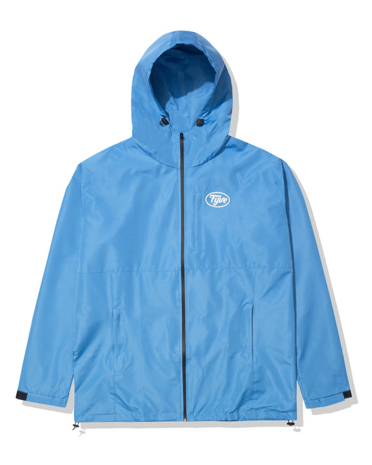 Blue Full Zip Spray Jacket